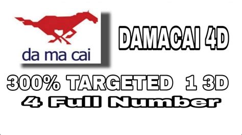 damacai 4d result.